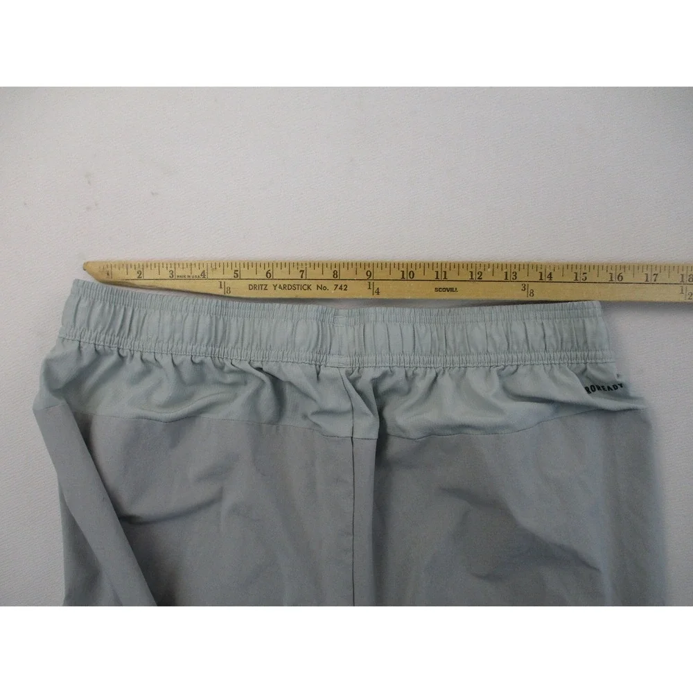 Adidas Track Pants Mens XL Grey Aeroready Relaxed Fit Training Joggers